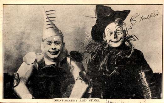 Wizard of Oz Tinman and Scarecrow