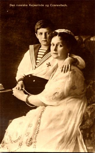 Russian Empress and Czarevitsch