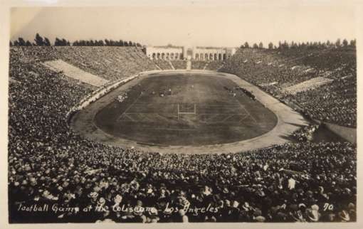 CALIFORNIA Los Angeles Football Stadium RPPC