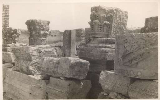 Palestine Synagogue Stones with Designs RPPC
