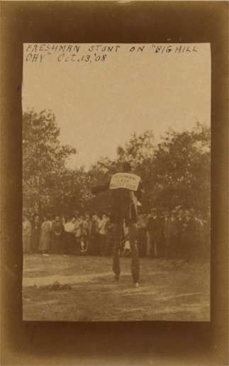 WISCONSIN Beloit College Freshman Stunt RPPC