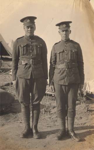 Canada Soldiers WWI Real Photo