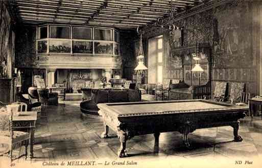 France Castle Meillant Billiard Table Sports