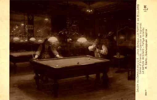 Billiards Players in Cigarette Smoke RP Sports