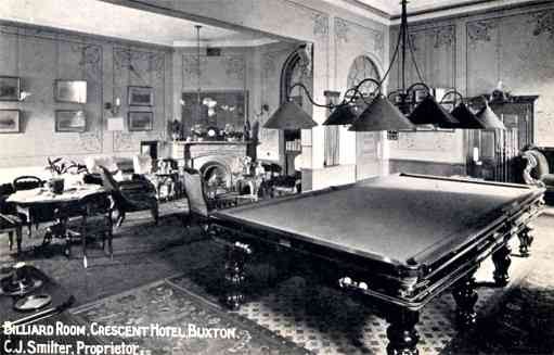 UK Buxton Hotel Billiard Room Sports