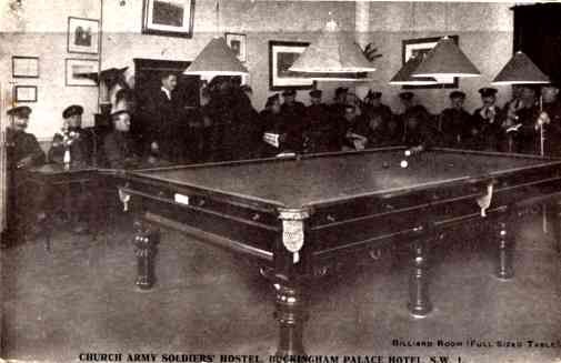 Palace Hotel Players Billiard Room Sports