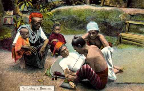 Burma Tattooing