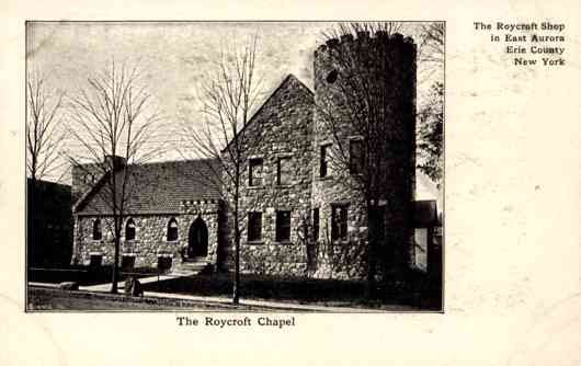 NEW YORK East Aurora Roycroft Chapel