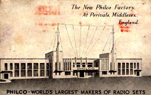 UK Middlesex Perivale Radio Sets Mfg