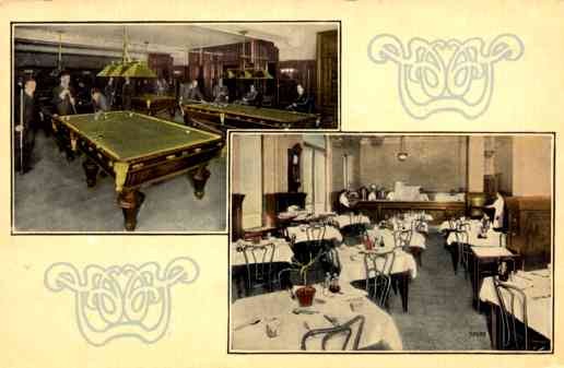 Billiards Players NYC YMCA