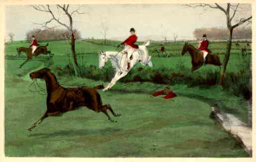 Fox Hunters on the Horses