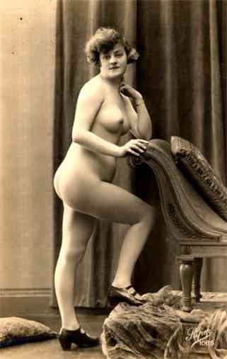 French Risque Nude by Chair RP