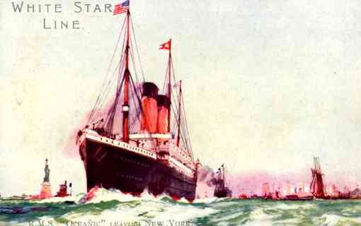 White Star Line Steamship Oceanic