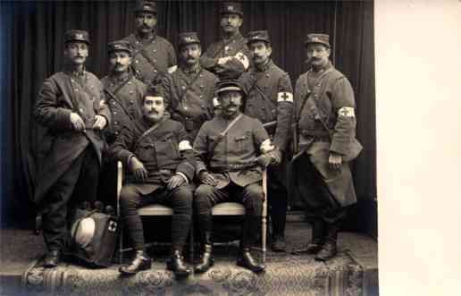 Red Cross Group WWI Real Photo