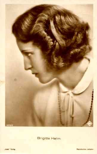 Actress Brigitte Helm Real Photo