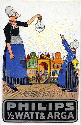 Dutch Light Bulb Advertisement