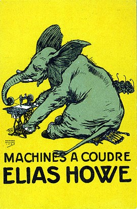 French Sewing Machine Advertisement