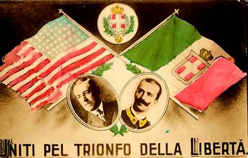 WW1 Italy - United States United Real Photo