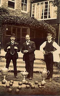 British Lawn Bowling Real Photo