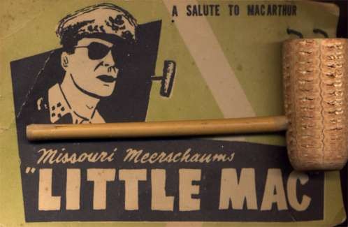 General MacArthur Corn Cob Pipe Advert