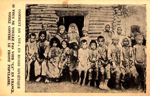 Hungry Russian Children from Leningrad