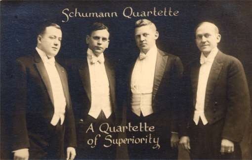 Schumann Quartette Real Photo