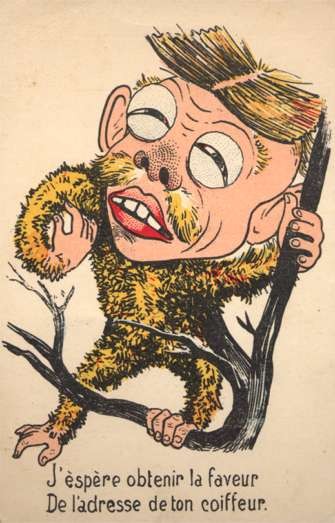 Japanese Monkey Russo-Japanese War Satire