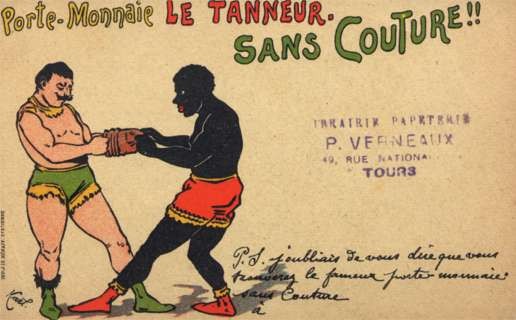 Black Boxer Boxing Gloves Advertising