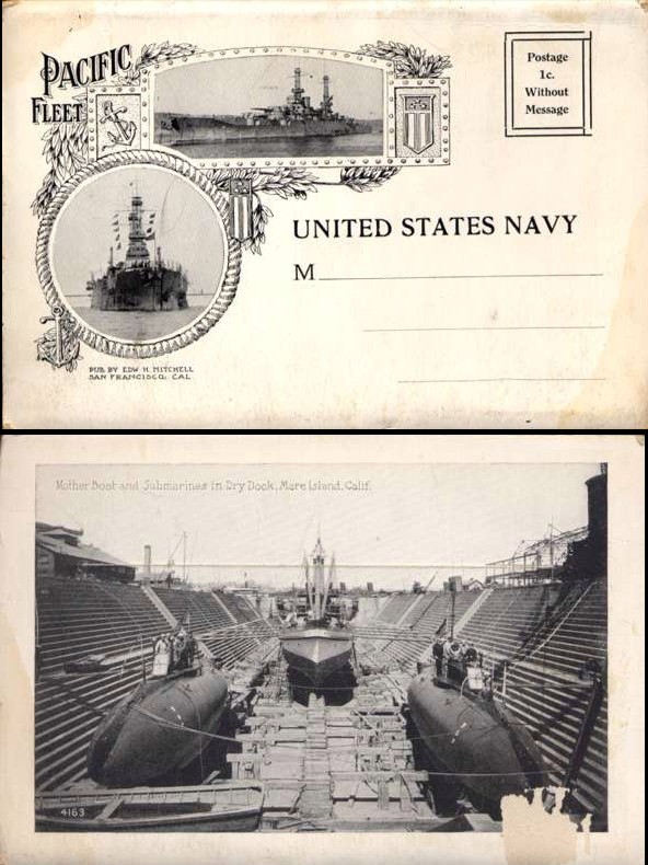 US Battleships Great White Fleet Folder