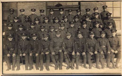 Canadian Military Black Soldiers WWI Real Photo