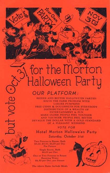 Vote for Morton Halloween Party