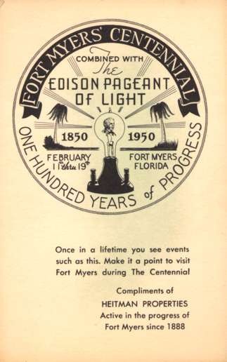 Fort Myers Centennial Expo 1950