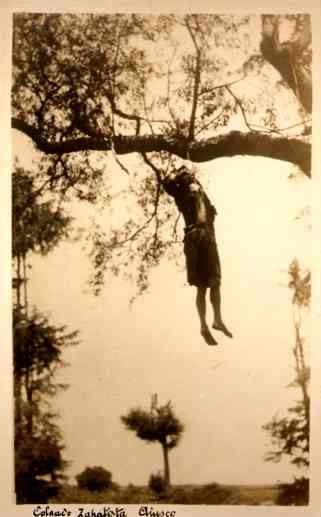 Hanged Zapatista Real Photo