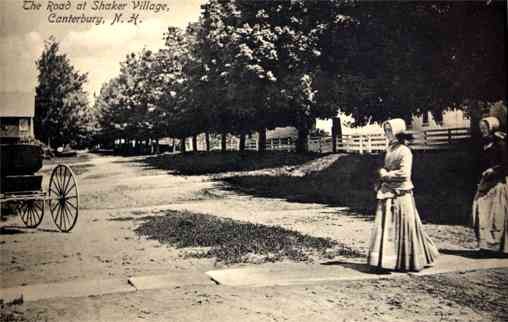 Canterbury Shaker Village Road