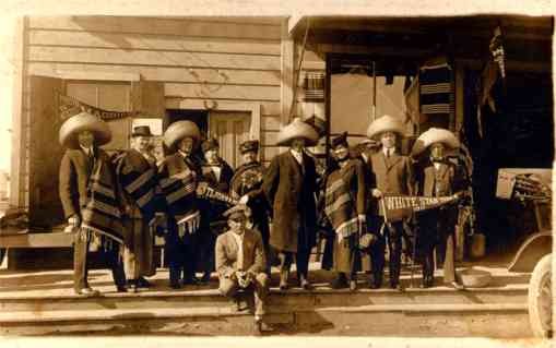 White Star Tours 1915 in Mexico Real Photo