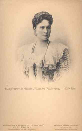 Russian Tsarina Alexandra Feodorovna