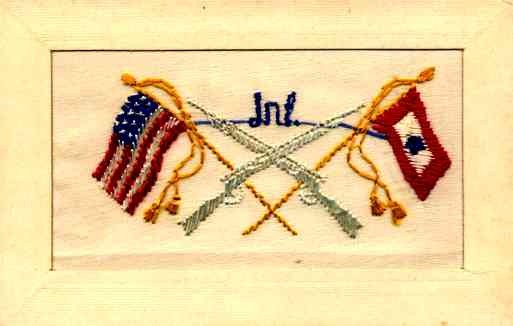 Infantry U.S. Regimental Embroidered Silk
