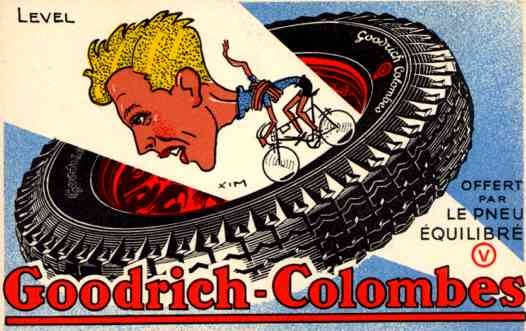 Champion Bicyclist Level Advert Goodrich Tires