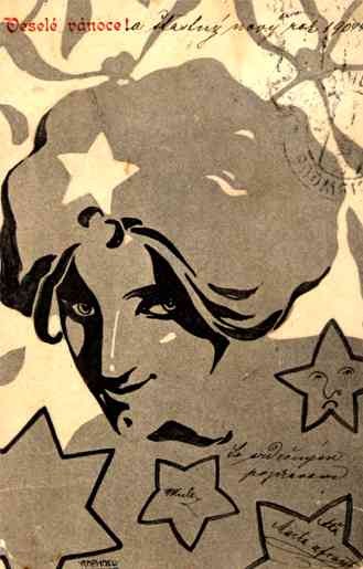 Kirchner Lady Star Greeting