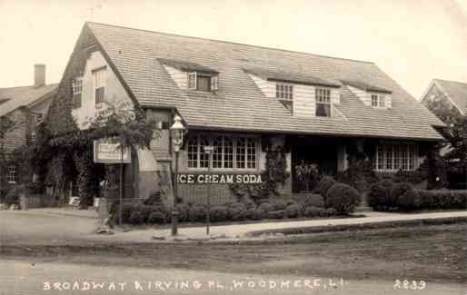 NY LI Woodmere Ice Cream Soda Real Photo