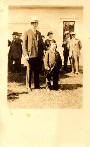 Coolidge with His Classmate Midget RP