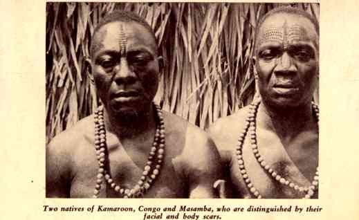 Tatooed African Blacks 1933 Chicago Expo