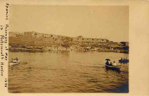 Spanish Prisoners of War in Portsmouth Harbor RP