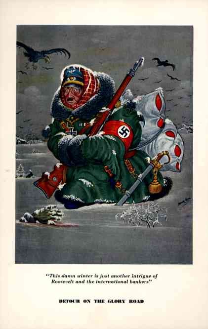 WW2 Hitler Walking in Snow Szyk