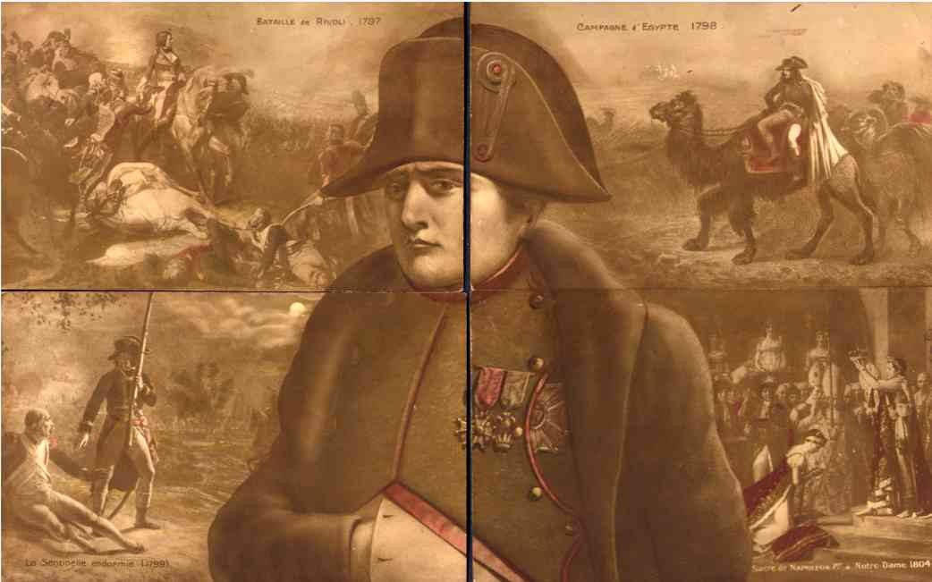 Emperor Napoleon Installment Set Real Photo