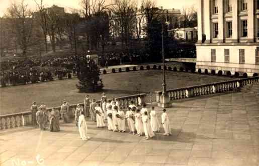 Performing Suffragists Presidential Inauguration