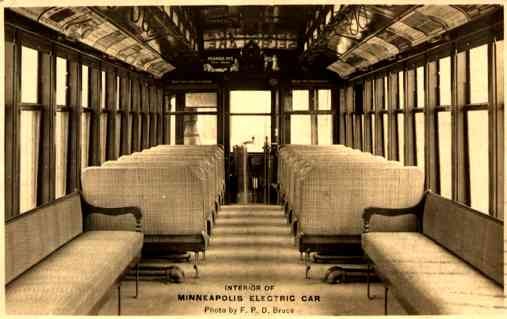 Interior of MN Electric Car Real Photo