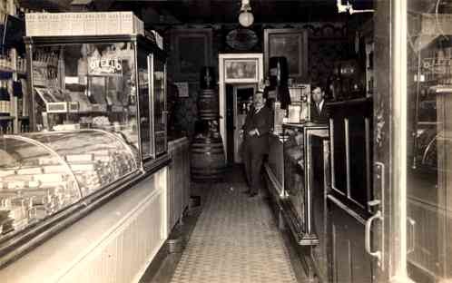 Cigar Store Salesmen Real Photo