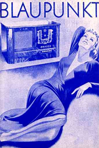 Woman Enjoying Blaupunkt Radio