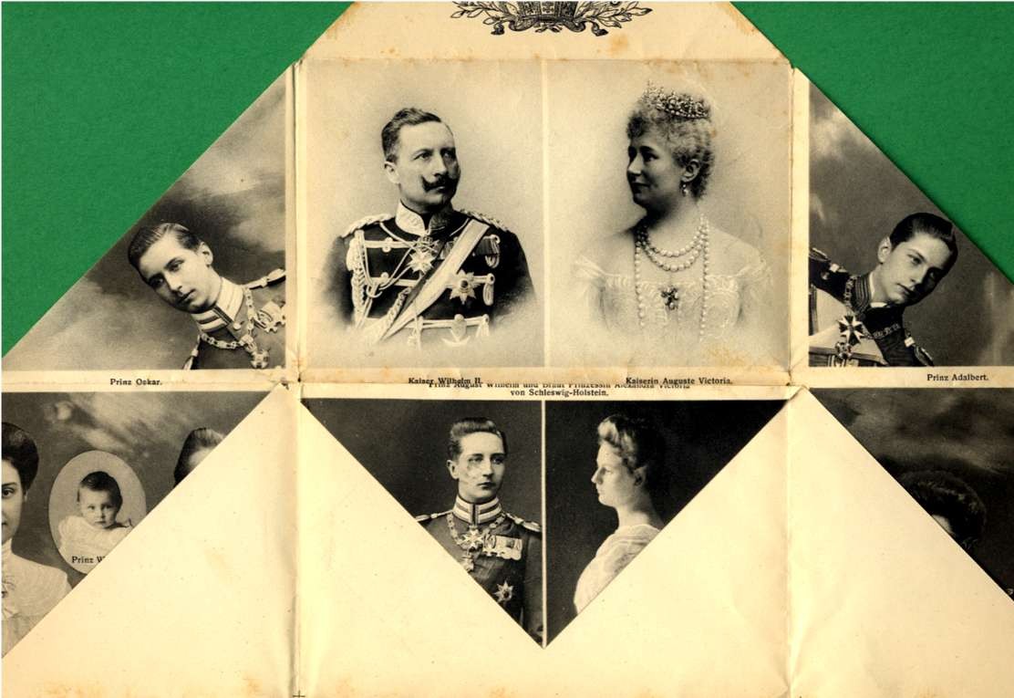 German Kaiser's Wilhelm Family Novelty